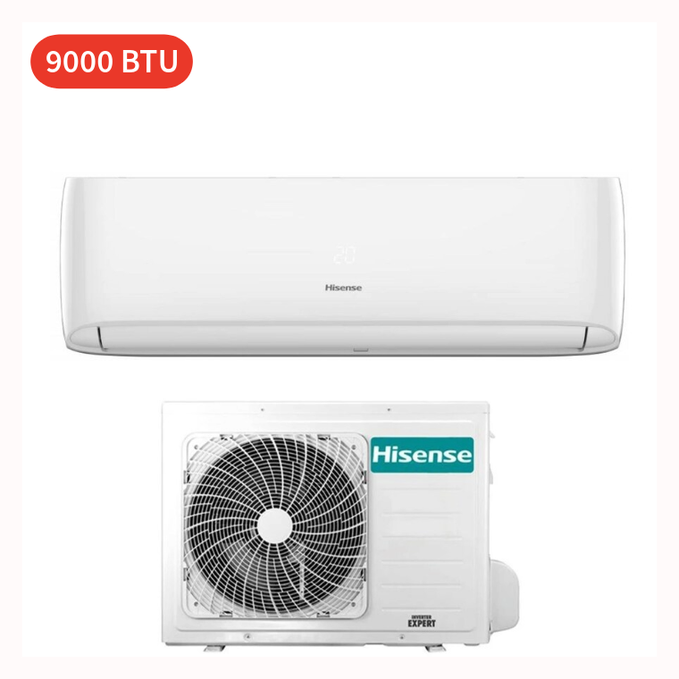 CLIMATIZZATORE HISENSE MONOSPLIT INVERTER CON WI-FI EASY SMART 2025 9000 BTU CA25YR4BG + CA25YR4BW GAS R-32 Wi-Fi INTEGRATO