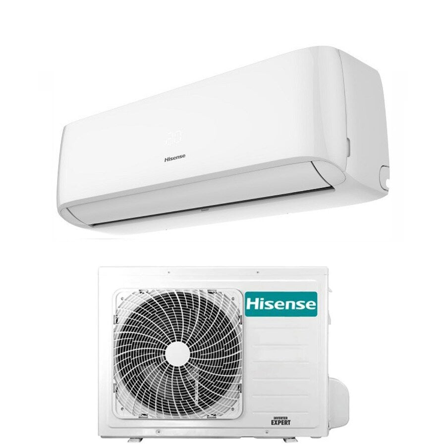 CLIMATIZZATORE HISENSE MONOSPLIT INVERTER CON WI-FI EASY SMART 2025 12000 BTU CA35MR0BW + CA35MR0BG GAS R-32 Wi-Fi INTEGRATO